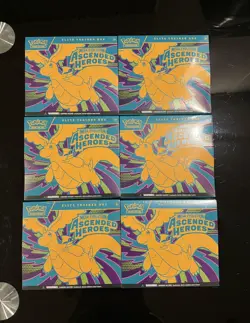6x Pokemon TCG ME - Ascended Heroes ETB Elite Trainer Box New | Sealed 🔥 - Image 1