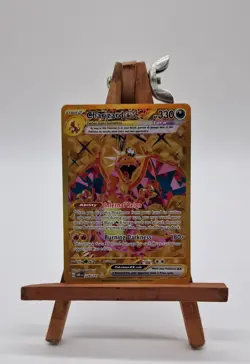 Pokemon TCG Charizard Ex 228/197 Obsidian Flames Gold Full Art - Image 2