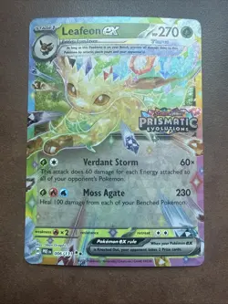 LEAFEON ex 006/131 Surprise Box Stamped ~ Pokemon TCG: Prismatic Evolutions - Image 1