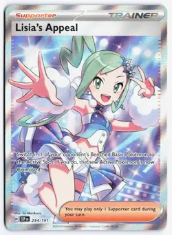 Lisia's Appeal 234/191 SV Surging Sparks Ultra Rare Pokemon TCG NM - Image 1
