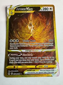 Pokemon Arceus VSTAR GG70/GG70 Crown Zenith Secret Rare Holo - Image 1