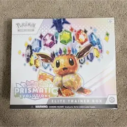 Pokemon TCG Prismatic Evolutions Elite Trainer Box ETB *SEALED SHIPS NOW* ⚡ - Image 1