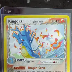 NM Pokemon Kingdra Delta Species Holon Phantoms Holo Rare 10/110 2006 - Image 5