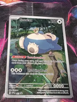 Pokemon TCG Snorlax SVP 051 Scarlet & Violet Black Star Promo Sealed - Image 1
