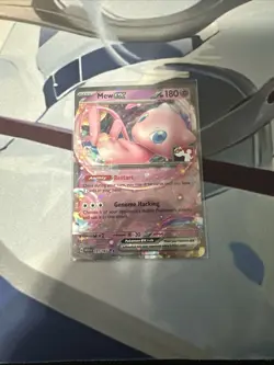 Pokemon Mew EX TCG 151/165 Play! Prize Pack Series 5 Stamped - Image 1