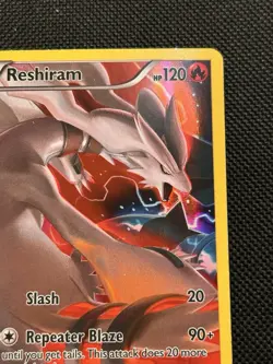 Pokemon - Reshiram XY74 XY Promo - Full Art Holo LP/DMG (see pics) - Image 2