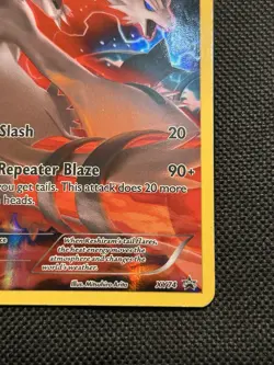 Pokemon - Reshiram XY74 XY Promo - Full Art Holo LP/DMG (see pics) - Image 5