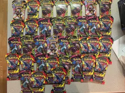 Phantasmal Flames Pokemon Sleeved Booster Pack Lot 35 Factory Sealed Brand New - Image 1