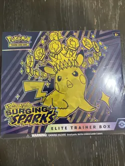 NEW! Pokemon Surging Sparks Elite Trainer Box FACTORY SEALED English - Image 1