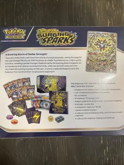 NEW! Pokemon Surging Sparks Elite Trainer Box FACTORY SEALED English - Image 2