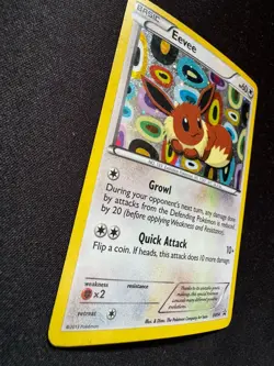 Pokemon Eevee BW94 Black Star Promo Holo Black & White Basic Evolution - Image 2