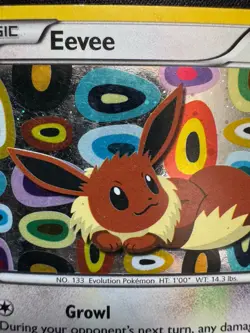 Pokemon Eevee BW94 Black Star Promo Holo Black & White Basic Evolution - Image 3