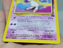 Pokemon League Mew Black Star Promo #8 HP - FREE TRACKED SHIPPING - Image 3