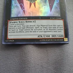 Yugioh Number 16: Shock Master - JUMP-EN060 - Ultra Rare - Limited Edition VLP - Image 4