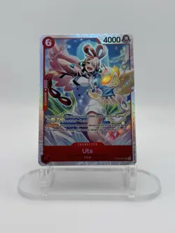 Uta ST23-001 Super Rare One Piece tcg Starter Deck 23: RED Shanks Foil SR - Image 2