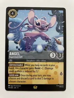 Disney Lorcana TCG Angel - Experiment 624 191/204 Winterspell - Image 1