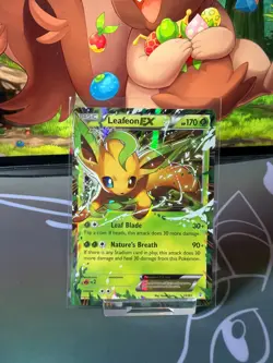 Leafeon EX - 10/83 - XY Generations - Pokemon TCG Card NM Rare Holo - Image 1