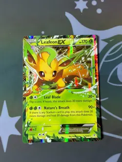 Leafeon EX - 10/83 - XY Generations - Pokemon TCG Card NM Rare Holo - Image 2