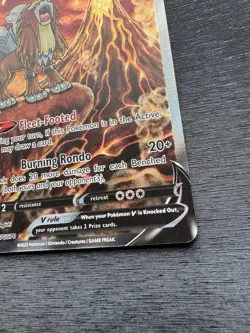 Pokemon TCG Entei V GG36/GG70 Crown Zenith Galarian Gallery Holo Card Near Mint - Image 3