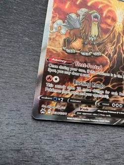 Pokemon TCG Entei V GG36/GG70 Crown Zenith Galarian Gallery Holo Card Near Mint - Image 4