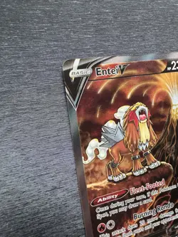 Pokemon TCG Entei V GG36/GG70 Crown Zenith Galarian Gallery Holo Card Near Mint - Image 5