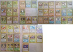 1500+ Pokemon Base Vintage & Modern Binder Card Collection Bulk - Image 5