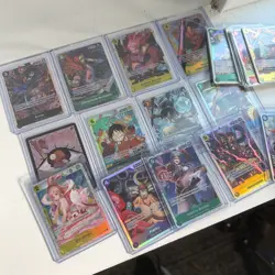 One Piece TCG English Card Lot - Mixed Rarity - All Near Mint - Image 1