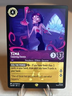 Yzma Conniving Chemist Azurite Sea Regular Card 56/204 NM Condition Legendary - Image 1