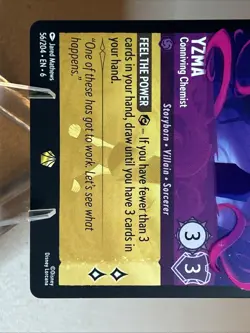 Yzma Conniving Chemist Azurite Sea Regular Card 56/204 NM Condition Legendary - Image 3