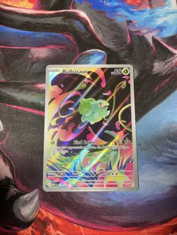 Bulbasaur 133/132 Full Art NM+ Mega Evolution Pokemon Card - Image 1