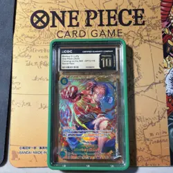 PRISTINE 10 Monkey D. Luffy SEC OP13-118 2025 ONE PIECE Card - Image 2