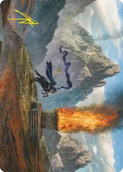 MTG Call for Aid Art Card (Gold-Stamped Signature) [The Lord of the Rings: Tales - Image 1