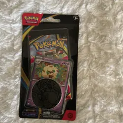 Pokemon TCG Phantasmal Flames Blister Packs With Promo Cards Coin Bundle of 2 - Image 4
