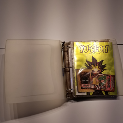Yu-Gi-Oh Binder & Cards with Old Beckett Magazine for Collector - Vintage Cards - Image 1