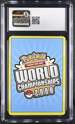 CGC 8.5 Jolteon Gold Star 2008 World Championships 101/108 Non-Holo Pokemon Card - Image 2