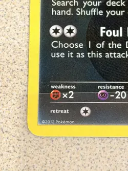 Pokemon TCG Zoroark Secret Rare Shiny Holo Card 102/99 BW Next Destinities LP - Image 2