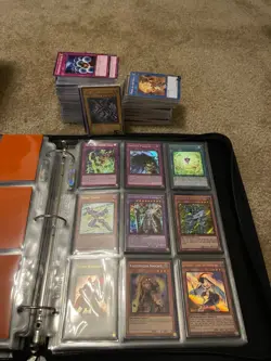 Yugioh card lot 650+ cards with a bunch of 1st edition foil cards - Image 1