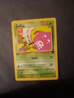 KOFFING - First Edition Team Rocket - 58/82 - WOTC Pokemon Card - Image 4