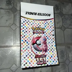 Pokemon 151 Scarlet & Violet Booster Bundle Display Case - BOX ONLY NO CARDS - Image 1