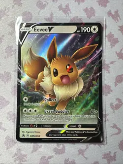 Eevee V - SWSH065 - SWSH: Sword & Shield Promo Cards - Promo - NM - Image 1