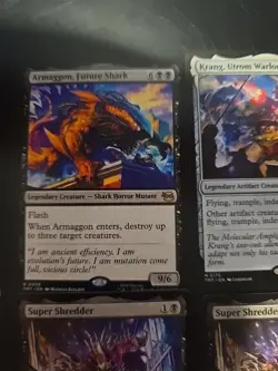 Magic The Gathering Krang TMNT Super Shredder Cool Plus More - Image 2