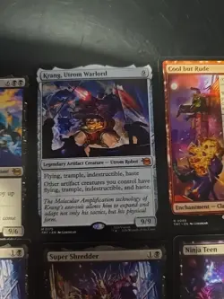 Magic The Gathering Krang TMNT Super Shredder Cool Plus More - Image 3