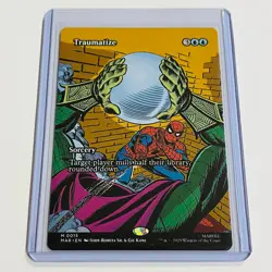 2025 Magic: The Gathering SPIDER-MAN ETERNAL M #15 Traumatize NM - Image 1
