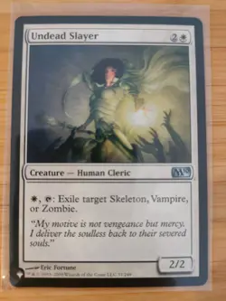 MTG Undead Slayer The List M/NM Free UK P&P - Image 1