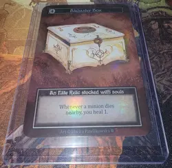 Alabaster Box Foil Elite Relic Sorcery Contested Realm Gothic NM+ - Image 1