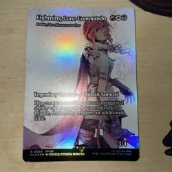 Lightning, Lone Commando - Isshin, Two Heavens as One (Showcase) Foil NM MTG - Image 1