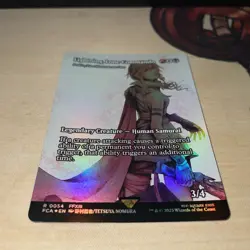 Lightning, Lone Commando - Isshin, Two Heavens as One (Showcase) Foil NM MTG - Image 2