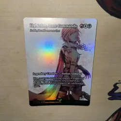 Lightning, Lone Commando - Isshin, Two Heavens as One (Showcase) Foil NM MTG - Image 3
