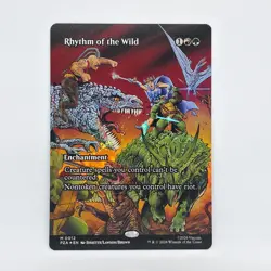 Rhythm of the Wild M 0012 Mythic Magic the Gathering TMNT (FOIL) - Image 1