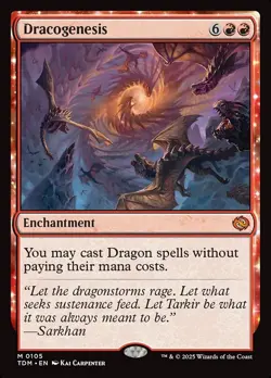 MTG Dracogenesis ** Tarkir: Dragonstorm ** English - Image 1